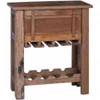 vidaXL Kast Bruin 60 x 30 x 70 cm Massief Gerecycleerd Hout