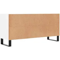 vidaXL Tv-meubel 103,5x30x50 cm bewerkt hout wit