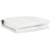 vidaXL Plantenafdekking met zeilringen 2x6 m polyethyleen