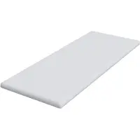 vidaXL Matras Topper Wit 80 x 200 cm Jacquard Stof