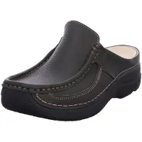 Wolky Klomp Women Roll Slide Printed Leather Forest-Schoenmaat 43