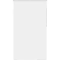 vidaXL Rolgordijn verduisterend 125x210 cm stofbreedte 121,6 cm wit