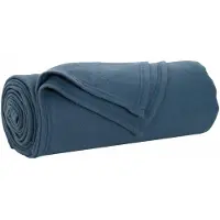 vidaXL - plaid - Marineblauw - 200 - x - 150 - cm - 0.42 - kg - Fleece