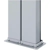 vidaXL Windscherm uittrekbaar 160x1000 cm crèmekleurig