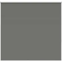 vidaXL Rolgordijn verduisterend 150x130 cm stofbreedte 146,6 cm grijs