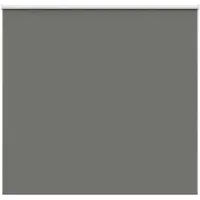 vidaXL Rolgordijn verduisterend 160x130 cm stofbreedte 156,6 cm grijs