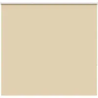 vidaXL Rolgordijn verduisterend 155x150 cm stofbreedte 151,6 cm beige