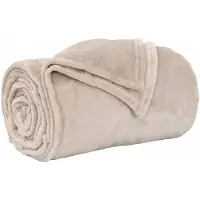 vidaXL - plaid - Beige - 150 - x - 200 - cm - 0.75 - kg - Fleece