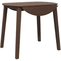 vidaXL Eettafel bruin massief hout rubber