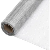 vidaXL Gaas 60x500 cm aluminium zilverkleurig