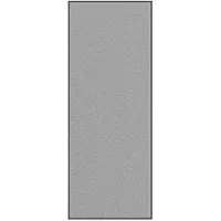 vidaXL Deurmat 115x300 cm grijs