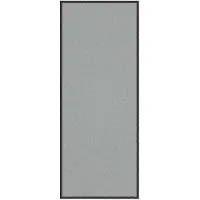 vidaXL Deurmat 60x150 cm grijs