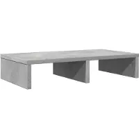 vidaXL Monitorstandaard 100x27x10 cm bewerkt hout sonoma eikenkleurig