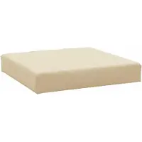 vidaXL Palletkussen 60x60x8 cm oxford stof beige