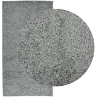 vidaXL Vloerkleed PAMPLONA shaggy hoogpolig modern 80x150 cm groen