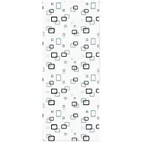 vidaXL Doucherolgordijn 100x240 cm stofbreedte 96 cm