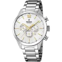 Festina Analoog horloge zilver