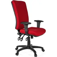 Hjh OFFICE Zenit High - Bureaustoel - Rood