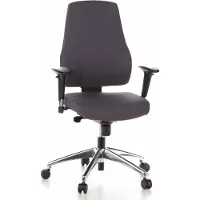 Hjh OFFICE PRO-TEC 200 - Professionele bureaustoel Antraciet