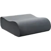vidaXL Zitkussen Effen Zwart 40 x 40 x 13 cm PU Schuim