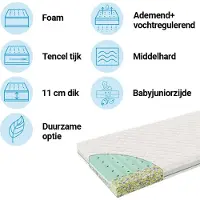 Träumeland Matras Ledikant 60x120 Wind