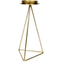 Mrs. Bloom Kaarsenhouder Christian - Kandelaar voor stompkaars - Goud - 28cm
