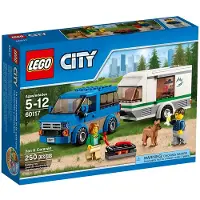 LEGO City busje &amp; caravan 60117