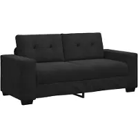vidaXL Loveseat bank 180x77x82 cm fluweel zwart