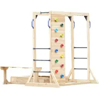 Axi Dex Klimtoestel met Zandbak, Monkey Bars en Picknicktafel