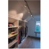 SLV Led railspot Noblo 1-fase - wit - 3000K