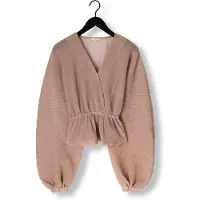 Notre-V Dames Tops & T-shirts Nv-gabbie - Beige - Maat M