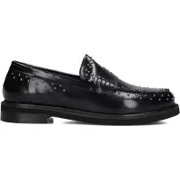 Stefano lauran Dames Loafers 12095 - Zwart - Maat 39