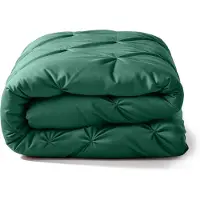 HappyBed Dekbed zonder overtrek 240x220 - Wasbaar Dekbed - Bedrukt dekbed zonder hoes - Hoesloos Dekbed - Lits Jumeaux - Imperial Moss