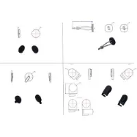 Bachmann CYCLE SET Eindkappen Lus