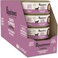 Applaws Dog Taste Toppers Kip met eend in jus 156 gr. - per 12 stuks