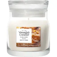 Yankee candle - Caramel Kiss Small Jar Geurkaars - tot 30 branduren