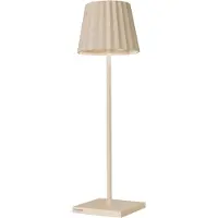 Sompex Troll 2.0 | LED tafellamp voor buiten en binnen | Werkt op accu | Aluminium | Dimbaar | Incl. Inductie | Sand