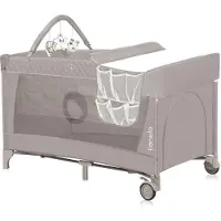 Lionelo Flower Campingbedje 2in1 - Meegroeibed - Co-sleeper - LockGuard - draagtas