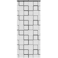 vidaXL Doucherolgordijn met cassette 100x240 cm stofbreedte 96 cm