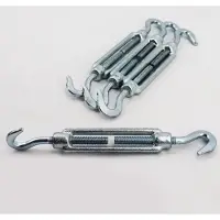 Aquagart 10 draadspanners voor wildhekken, boshekken, spanschroeven, draadspanners, 2 haken