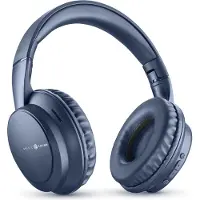 Music Sound headset blauw - Bluetooth 5.4 - inklapbaar
