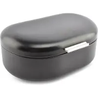 Salt & pepper broodtrommel Crust Black - 33,5 x 21 x 14,5 cm
