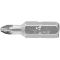 Weidmuller 2748180000 BIT C 6,3 PZ1X25 Kruis-bit Aandrijving: 1/4 (6,3 mm) Uitvoering: Kruiskop Pozidriv PZ 1