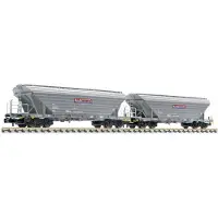 Liliput L260229 N 2-delig Set, Graantransportwg., Uagpps, Nacco, Duitsland, EP.VI.
