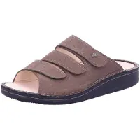 Finn Comfort Muiltjes 'Pantolette Herren 01508 039014 Echtleder in braun' bruin