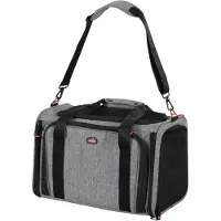 Zolux reismand hond / kat uitbreidbaar maximaal 6 kg grijs / zwart M 50x43x26,5 cm <6kg