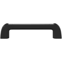 vidaXL Handvat Effen 12 st Zwart 380 x 34 x 85 mm Aluminium en PP