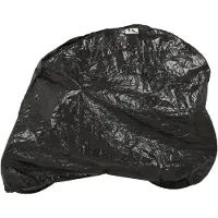 M-Wave Fietsgarage xxl - beschermende peva fietsgarage voor alle standaard fietsen, scooters - 230x135x65 cm - tarpaulin materiaal - zwart