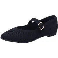 La strada Ballerina 'Ballerina Damen 2303386 4500 Kunststoff (Synthetik) in schwarz' zwart