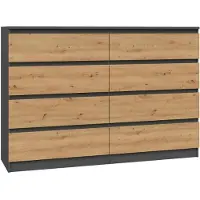 Top E Shop Malwa ladekast M8/140 ANTRACIET ARTISAN